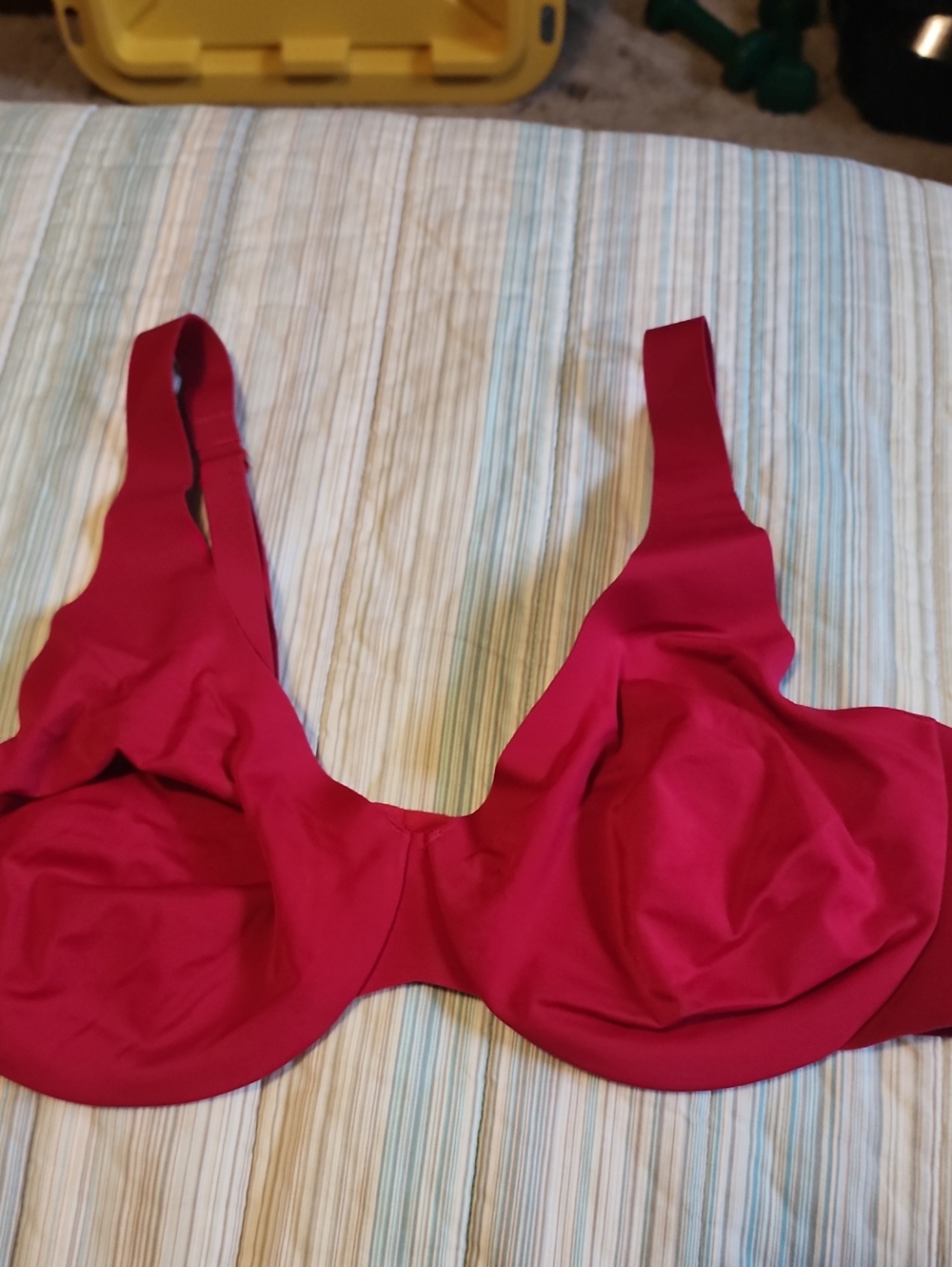 Gilligan & O'Malley Red Full Coverage Underwire Bra